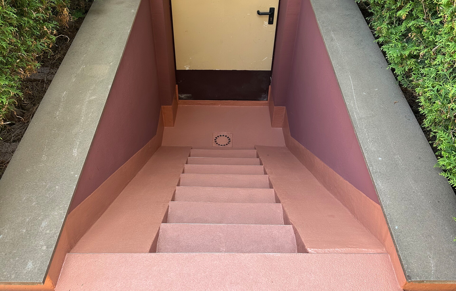 Abdichtung Treppe in Wittenau (Nacherbild)